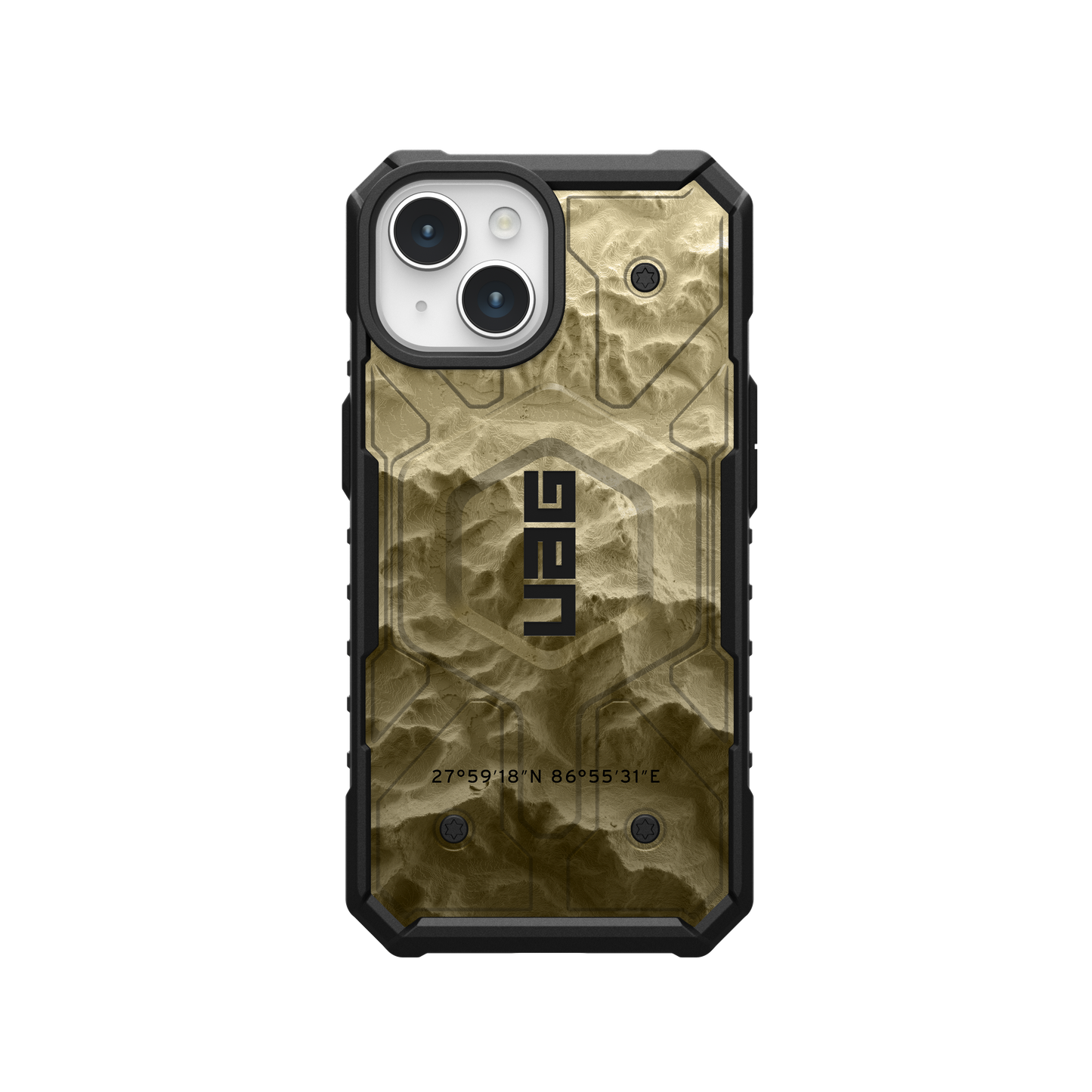 UAG PATHFINDER CASE WITH MAGSAFE FOR APPLE IPHONE - REAL TOPOGRAPHY SERIES - MT EVEREST
