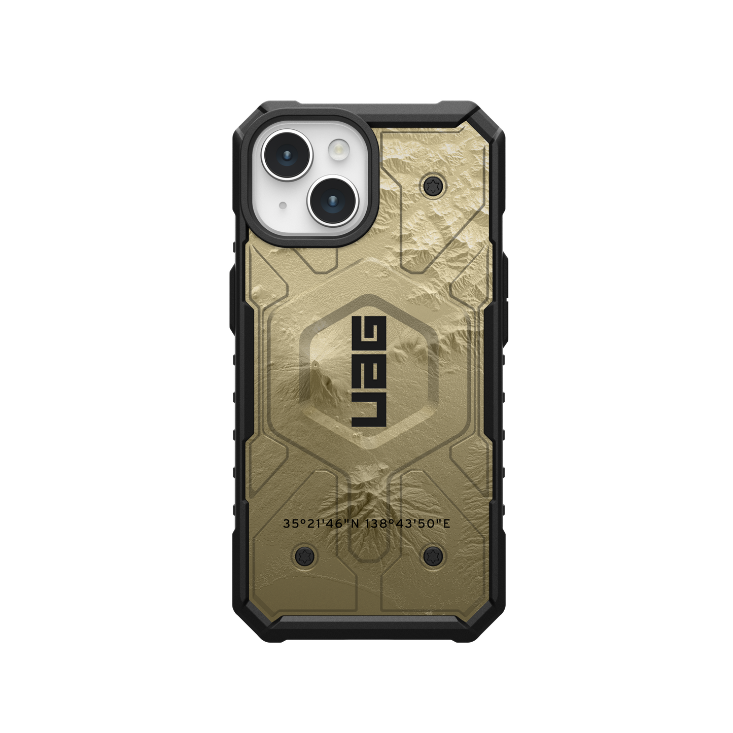 UAG PATHFINDER CASE WITH MAGSAFE FOR APPLE IPHONE - REAL TOPOGRAPHY SERIES - MT FUJI
