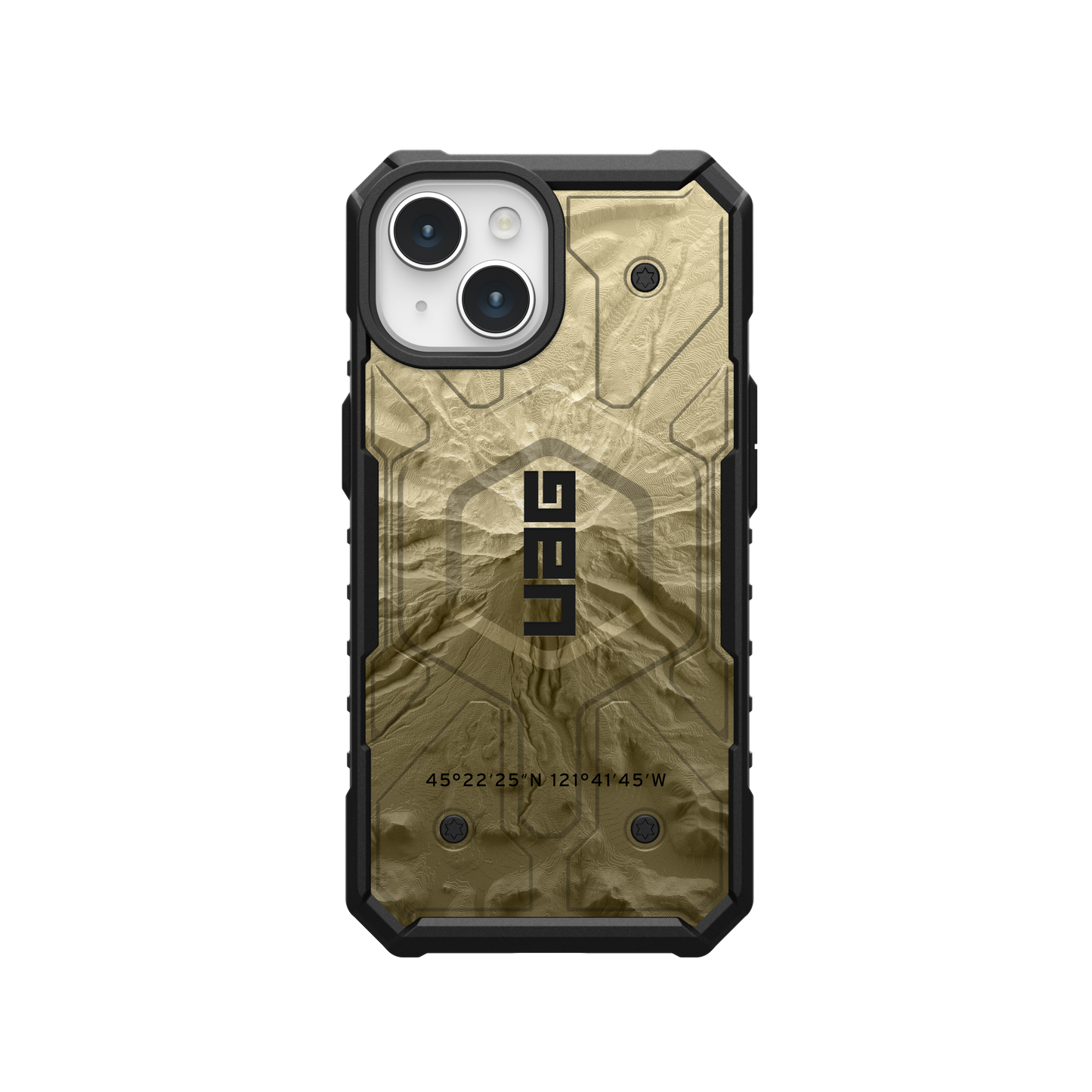UAG PATHFINDER CASE WITH MAGSAFE FOR APPLE IPHONE - REAL TOPOGRAPHY SERIES - MT HOOD