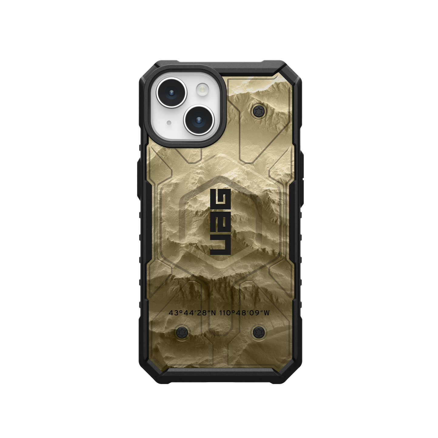 UAG PATHFINDER CASE WITH MAGSAFE FOR APPLE IPHONE - REAL TOPOGRAPHY SERIES - TETONS