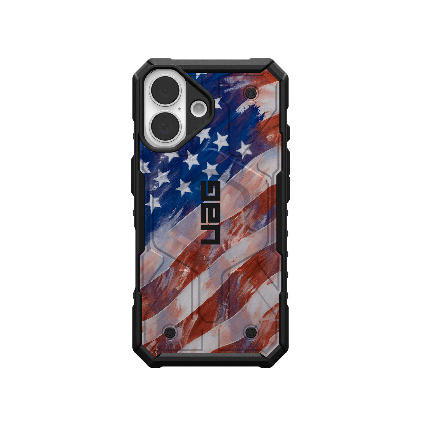 UAG PATHFINDER CASE WITH MAGSAFE FOR APPLE IPHONE - AMERICAN FLAG PAINTING