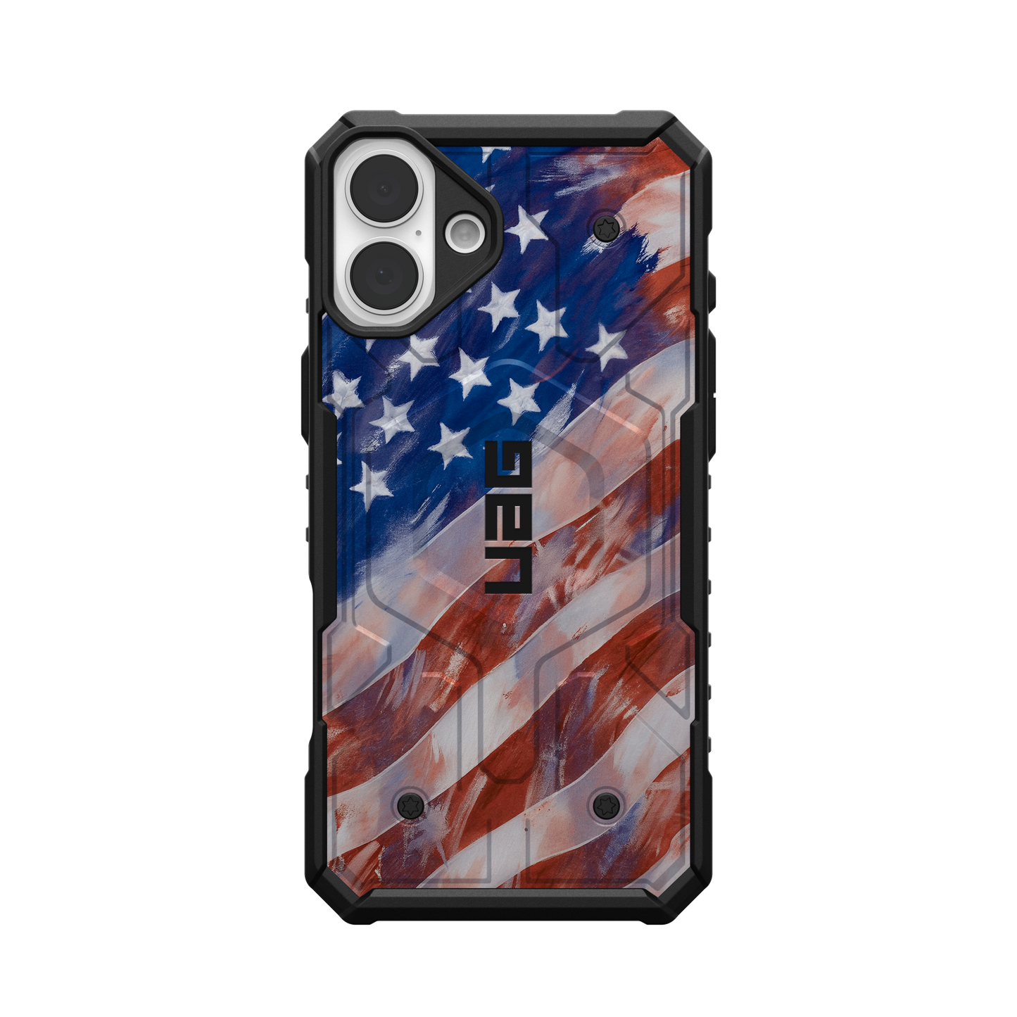 UAG PATHFINDER CASE WITH MAGSAFE FOR APPLE IPHONE - AMERICAN FLAG PAINTING