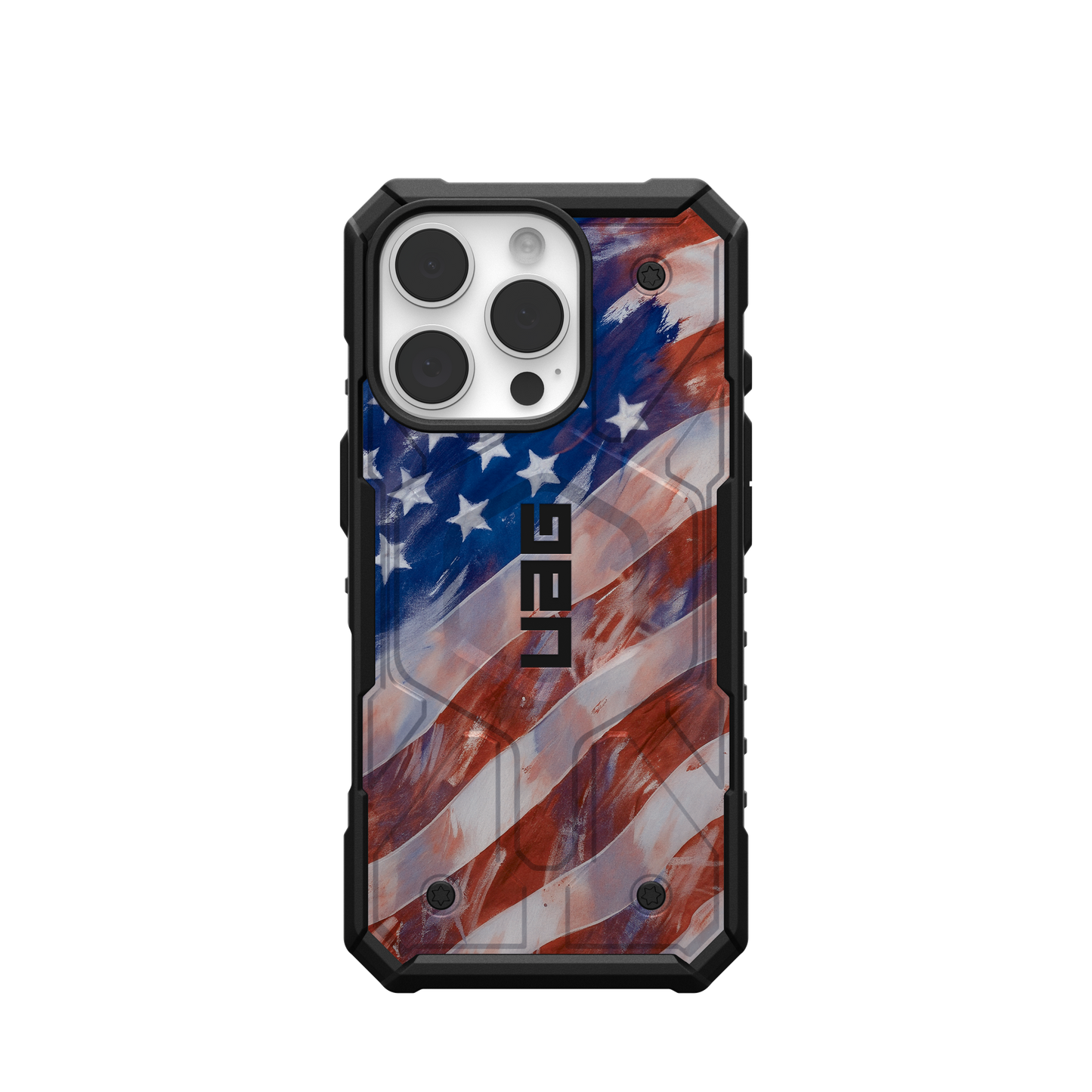 UAG PATHFINDER CASE WITH MAGSAFE FOR APPLE IPHONE - AMERICAN FLAG PAINTING