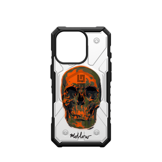 UAG PATHFINDER CASE WITH MAGSAFE FOR APPLE IPHONE - Mark Oblow - Skulls 2