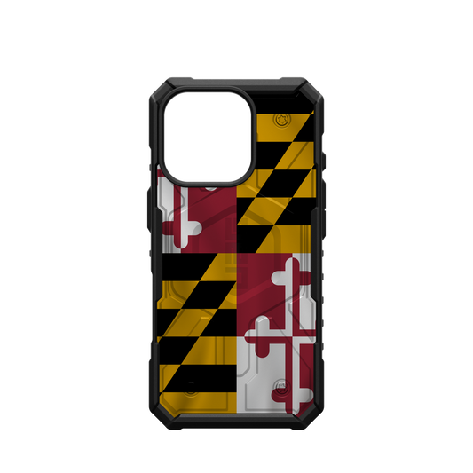 UAG PATHFINDER CASE WITH MAGSAFE FOR APPLE IPHONE - Maryland Flag